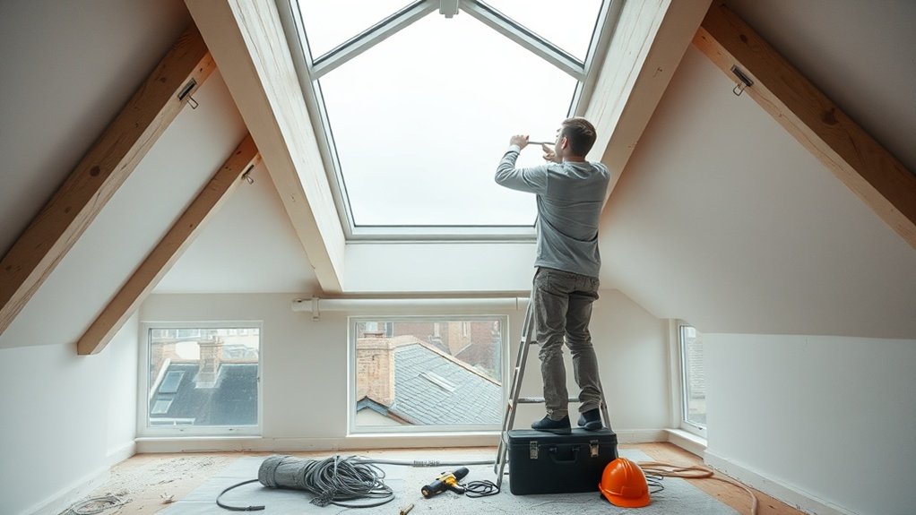 Electric Skylight Installation Iver