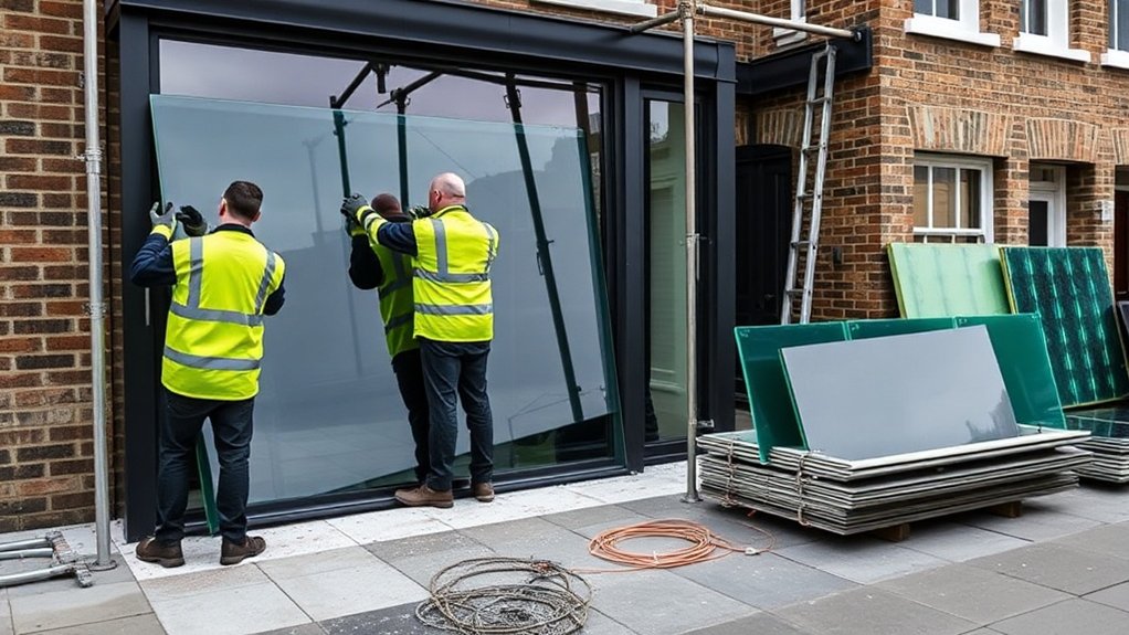 Low-E Glass Installation Iver