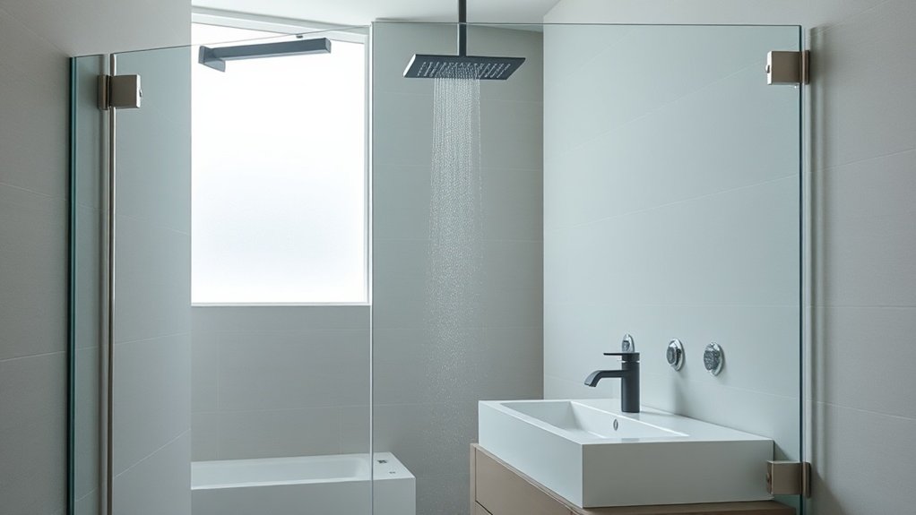 Shower Screens Love Green
