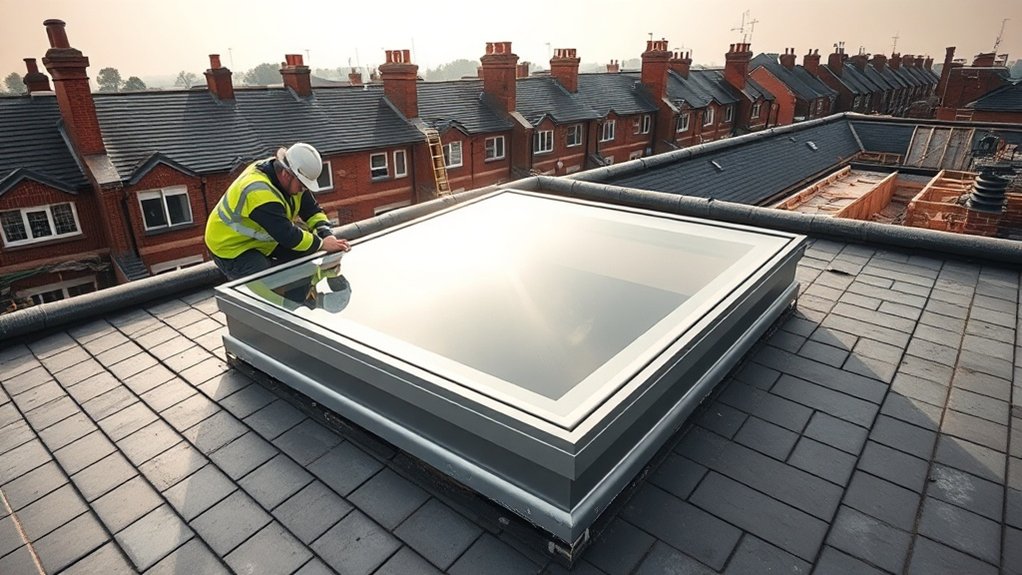Skylight Installation Shreding Green