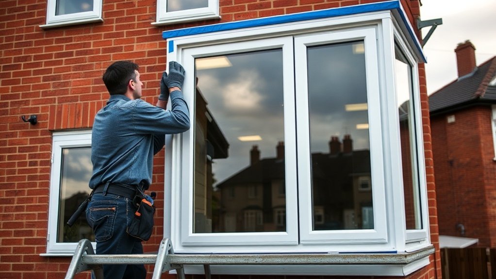 Window Installation Shreding Green